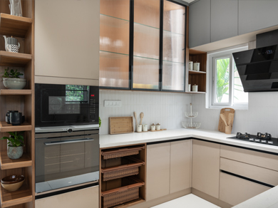 The Raaga kitchen and living